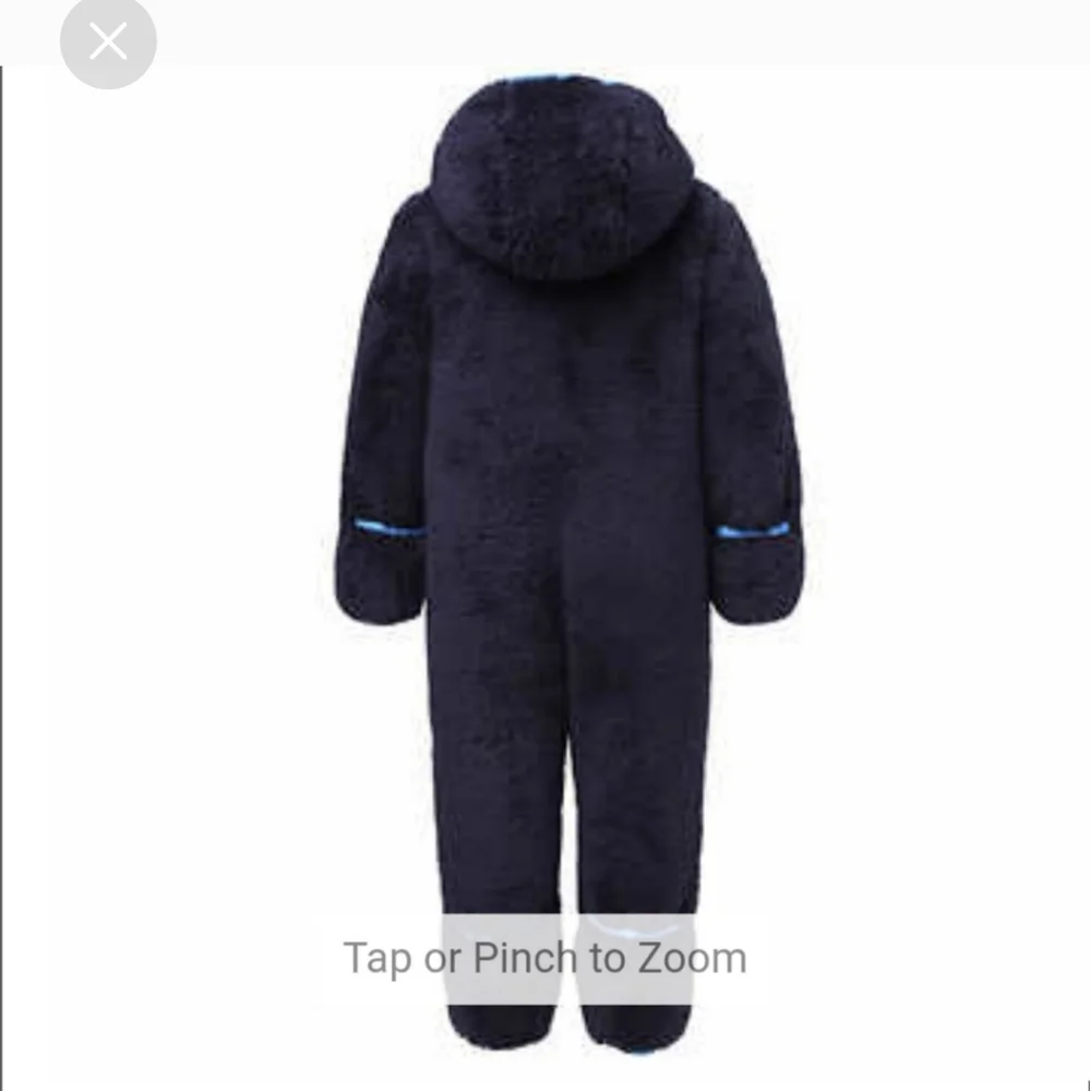 Snozu Infant 2-piece Fleece Set, Blue nwt 18m
